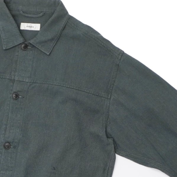 画像5: alvana（アルヴァナ）NATURAL TWILL SHORT JACKET（ナチュラルツイルショートジャケット）/ Khaki（カーキ） (5)