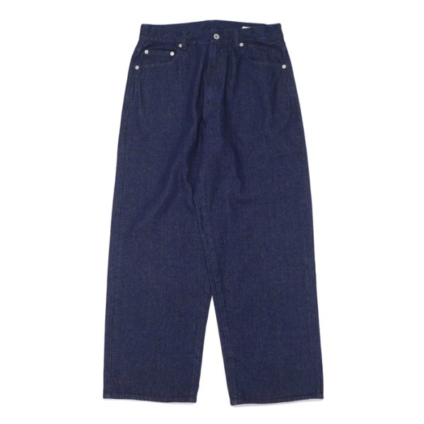 画像1: ★ポイント１０％（12/8迄）alvana（アルヴァナ）Bharat DENIM SKATE PANTS（バーラトデニムスケートパンツ）/ Blue（ブルー）【裾上げ無料】 (1)