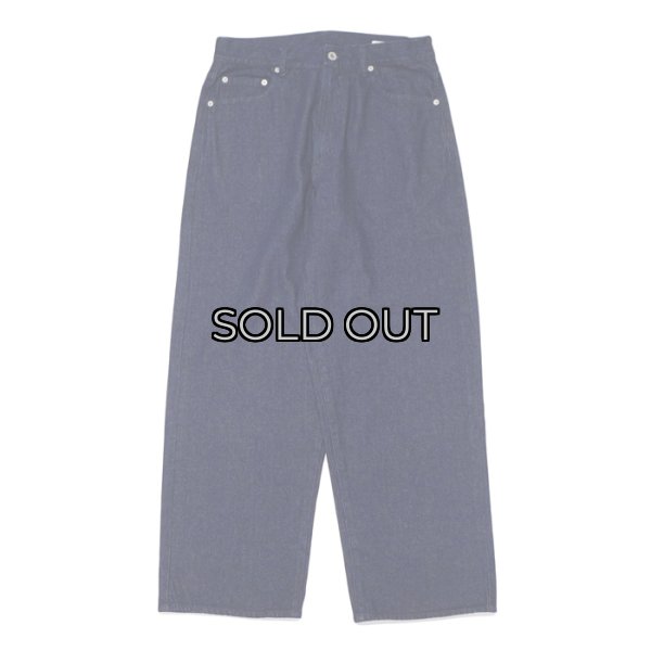 画像1: alvana（アルヴァナ）Bharat DENIM SKATE PANTS（バーラトデニムスケートパンツ）/ Blue（ブルー）【裾上げ無料】 (1)