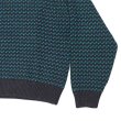 画像5: L.L.Bean（エルエルビーン）Ladies Wayne Sweater Bard's-Eye（レディース ウェインセーターバーズアイ）"Japan Edition" / Charcoal×Plum×Teal（チャコール×パルム×ティール） (5)