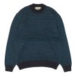 画像1: L.L.Bean（エルエルビーン）Men's Wayne Sweater Bard's-Eye（メンズ ウェインセーターバーズアイ）"Japan Edition" / Charcoal×Plum×Teal（チャコール×パルム×ティール） (1)