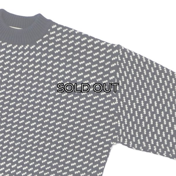 画像4: L.L.Bean（エルエルビーン）Ladies Wayne Sweater Bard's-Eye（レディース ウェインセーターバーズアイ）"Japan Edition" / Navy×Natural（ネイビー×ナチュラル） (4)