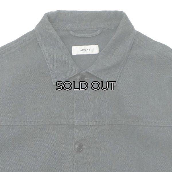 画像4: alvana（アルヴァナ）NATURAL TWILL SHORT JACKET（ナチュラルツイルショートジャケット）/ Khaki（カーキ） (4)