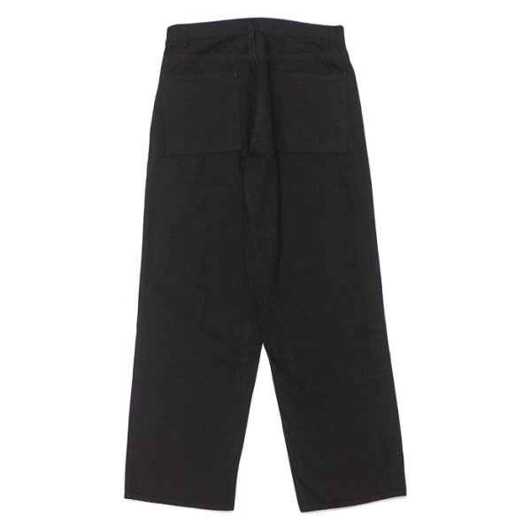 画像2: ★ポイント１０％（12/8迄）alvana（アルヴァナ）Bharat DENIM SKATE PANTS（バーラトデニムスケートパンツ）/ Ink Black（インクブラック）【裾上げ無料】 (2)