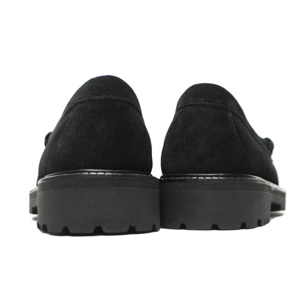 画像4: G.H.BASS（ジーエイチバス）LARSON（ラーソン・ラグソール）"Lug Sole" / Black Suede（ブラックスウェード） (4)