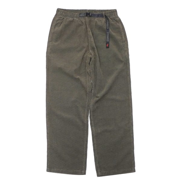 画像1: Gramicci（グラミチ）GRID CHECK JAM PANT（グリッドチェックジャムパンツ）"Corduroy" / FOSSIL（フォッシル）【裾上げ無料】 (1)