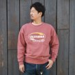 画像7: BARNS OUTFITTERS (バーンズアウトフィッターズ)Super Heavy Weight  Sweat Shirt(スーパーヘビーウェイトスウェットシャツ)"Calfornia Dreamin'" / Red Earth(レッドアース) (7)