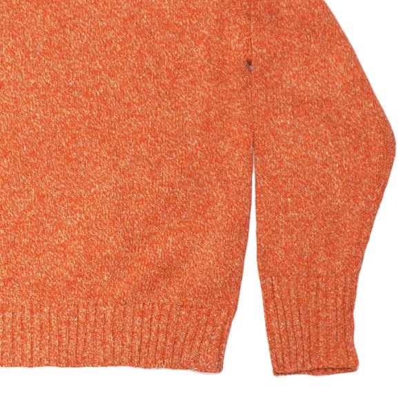 画像5: ★ポイント１０％（12/8迄）FilMelange（フィルメランジェ）SIEK（シーク）"Silk Wool Cotton Knit" / Orange（オレンジ） (5)