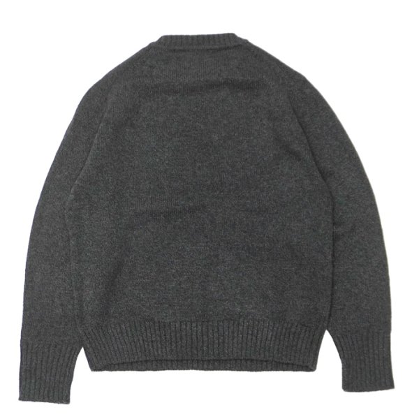 画像2: ★ポイント１０％（12/8迄）FilMelange（フィルメランジェ）SIEK（シーク）"Silk Wool Cotton Knit" / Moss Charcoal（モスチャコール） (2)