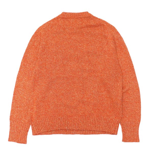 画像2: ★ポイント１０％（12/8迄）FilMelange（フィルメランジェ）SIEK（シーク）"Silk Wool Cotton Knit" / Orange（オレンジ） (2)