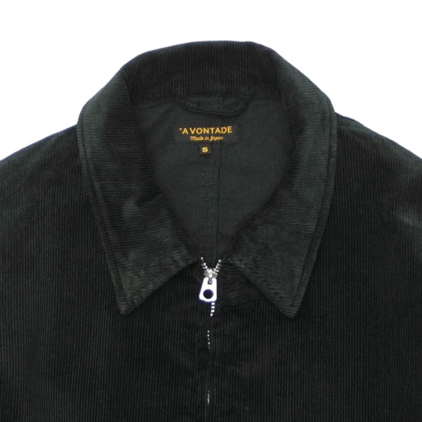 画像4: ＜30％OFF＞*A VONTADE（アボンタージ）Zip Work Jacket（ジップワークジャケット）"Corduroy" / Black（ブラック） (4)