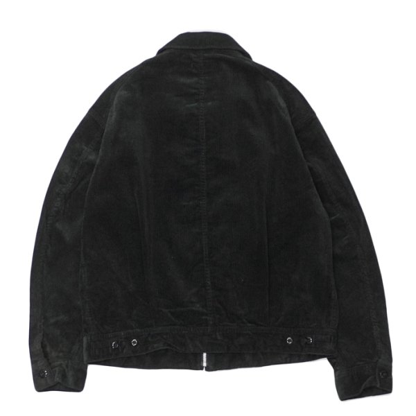 画像2: ＜30％OFF＞*A VONTADE（アボンタージ）Zip Work Jacket（ジップワークジャケット）"Corduroy" / Black（ブラック） (2)
