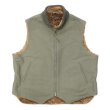 画像1: ENGINEERED GARMENTS（エンジニアードガーメンツ）LL VEST（LLベスト）"Cotton Double Cloth" / Olive（オリーブ） (1)