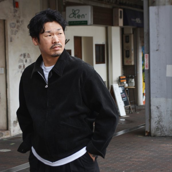 画像10: ＜30％OFF＞*A VONTADE（アボンタージ）Zip Work Jacket（ジップワークジャケット）"Corduroy" / Black（ブラック） (10)