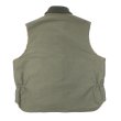 画像2: ENGINEERED GARMENTS（エンジニアードガーメンツ）LL VEST（LLベスト）"Cotton Double Cloth" / Olive（オリーブ） (2)