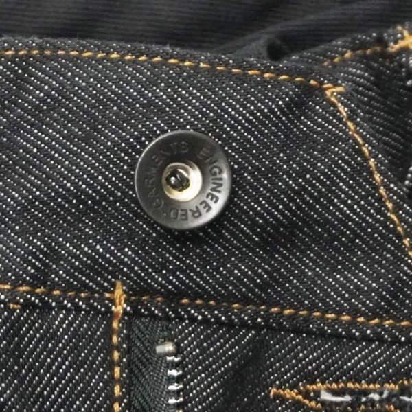 画像7: ENGINEERED GARMENTS（エンジニアードガーメンツ）RF Jeans（RF ジーンズ）"14oz Cone Denim" / Black（ブラック） (7)