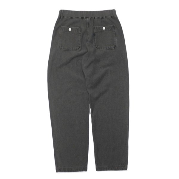 画像2: Good On(グッドオン)Heavy Sweat Pants(ヘビースウェットパンツ)"Pigment Dye"/ P,Black(ピグメント ブラック) (2)
