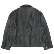 画像4: yoused （ユーズド）Remake Leather Urban Liders Jacket（リメイクレザーアーバンライダースジャケット）/ Black（ブラック） (4)