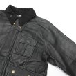 画像5: yoused （ユーズド）Remake Leather Fishing Jacket（リメイクレザーフィッシングジャケット）/ Black（ブラック） (5)
