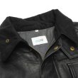 画像9: yoused （ユーズド）Remake Leather Fishing Jacket（リメイクレザーフィッシングジャケット）/ Black（ブラック） (9)