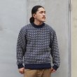 画像8: L.L.Bean Japan Edition（エルエルビーン ジャパンエディション）Men's Wayne Sweater Bard's-Eye（メンズ ウェインセーターバーズアイ） / Navy×Natural（ネイビー×ナチュラル） (8)