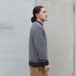画像9: L.L.Bean Japan Edition（エルエルビーン ジャパンエディション）Men's Wayne Sweater Bard's-Eye（メンズ ウェインセーターバーズアイ） / Navy×Natural（ネイビー×ナチュラル） (9)