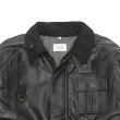 画像4: yoused （ユーズド）Remake Leather Fishing Jacket（リメイクレザーフィッシングジャケット）/ Black（ブラック） (4)
