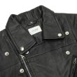 画像10: yoused （ユーズド）Remake Leather Urban Liders Jacket（リメイクレザーアーバンライダースジャケット）/ Black（ブラック） (10)