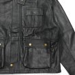 画像7: yoused （ユーズド）Remake Leather Fishing Jacket（リメイクレザーフィッシングジャケット）/ Black（ブラック） (7)