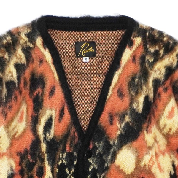 画像3: NEEDLES（ニードルズ）Mohair Cardigan（モヘアカーディガン）"Paisley" / Black（ブラック） (3)