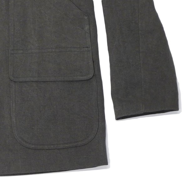 画像6: KAPTAIN SUNSHINE（キャプテンサンシャイン）Cotton Hemp Work Coat（コットンヘンプワークコート）"Cotton Hemp Heavy OX" / Sumi（スミ） (6)
