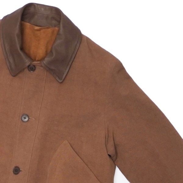 画像5: KAPTAIN SUNSHINE（キャプテンサンシャイン）Cotton Hemp Work Coat（コットンヘンプワークコート）"Cotton Hemp Heavy OX" / Kakishibu（カキシブ） (5)