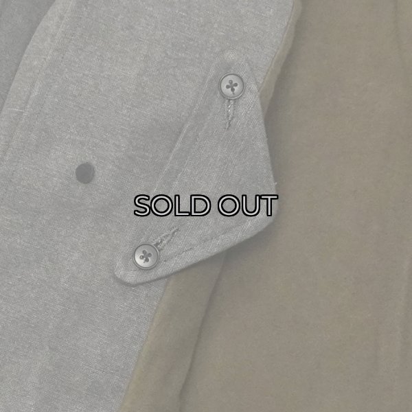 画像9: KAPTAIN SUNSHINE（キャプテンサンシャイン）Cotton Hemp Work Coat（コットンヘンプワークコート）"Cotton Hemp Heavy OX" / Sumi（スミ） (9)