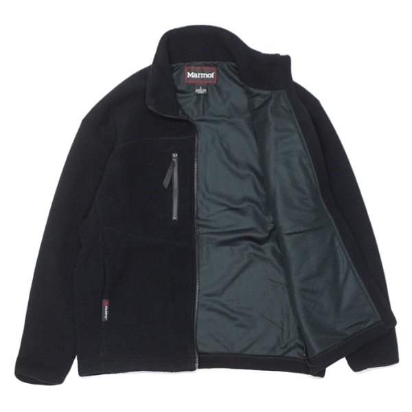 画像3: Marmot(マーモット)POLARTEC Compass Fleece Jacket Pro(ポーラテック コンパスフリースジャケットプロ)/ Black(ブラック) (3)