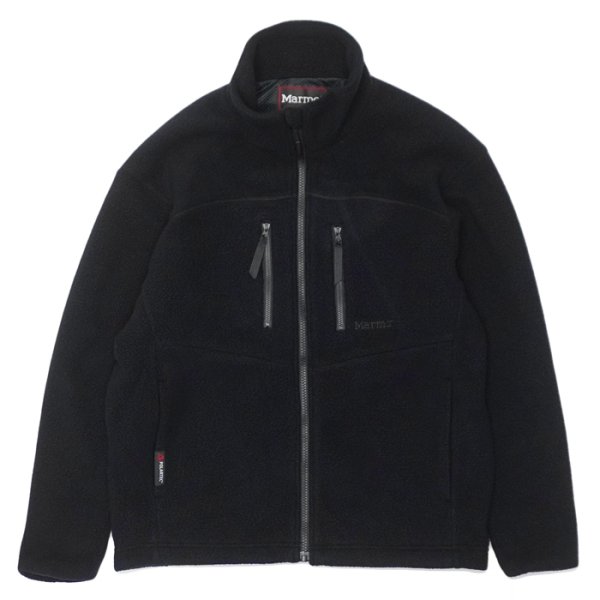 画像1: Marmot(マーモット)POLARTEC Compass Fleece Jacket Pro(ポーラテック コンパスフリースジャケットプロ)/ Black(ブラック) (1)