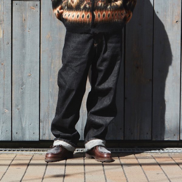 画像9: ENGINEERED GARMENTS（エンジニアードガーメンツ）RF Jeans（RF ジーンズ）"14oz Cone Denim" / Black（ブラック） (9)