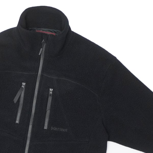 画像6: Marmot(マーモット)POLARTEC Compass Fleece Jacket Pro(ポーラテック コンパスフリースジャケットプロ)/ Black(ブラック) (6)