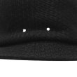 画像7: O/EIGHTH（オーエイス）Type OH HAT（タイプ・OH ）”Wool Rayon Diagonal" / Black+White（ブラック＋ホワイト）・Black（ブラック） (7)