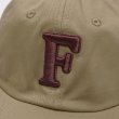 画像7: FELCO（フェルコ）TWILL BB CAP w/F EMBROIDERY / 3Color (7)