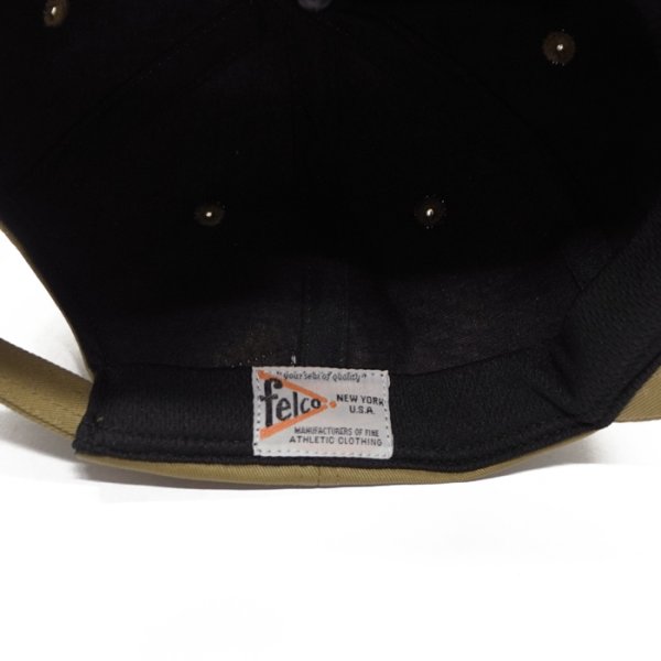 画像10: FELCO（フェルコ）TWILL BB CAP w/F EMBROIDERY / 3Color (10)