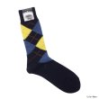 画像5: HALISON（ハリソン）ラムウールアーガイルソックス 5ダイヤ / 4Colors（全4色展開）※3足までメール便発送可 (5)