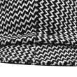 画像6: O/EIGHTH（オーエイス）Type OH HAT（タイプ・OH ）”Wool Rayon Diagonal" / Black+White（ブラック＋ホワイト）・Black（ブラック） (6)