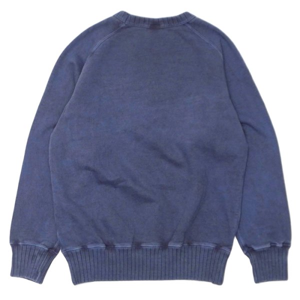 画像2: Good On（グッドオン）Freedom Sweat（フリーダムスウェット）"Pigment Dye" / Navy（ネイビー） (2)