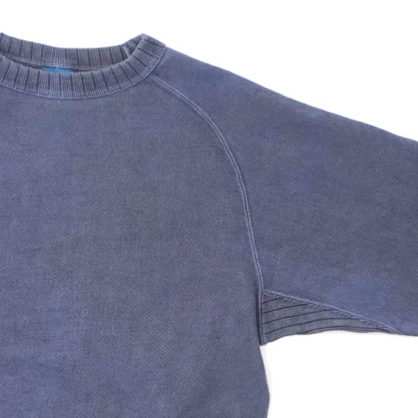 画像4: Good On（グッドオン）Freedom Sweat（フリーダムスウェット）"Pigment Dye" / Navy（ネイビー） (4)