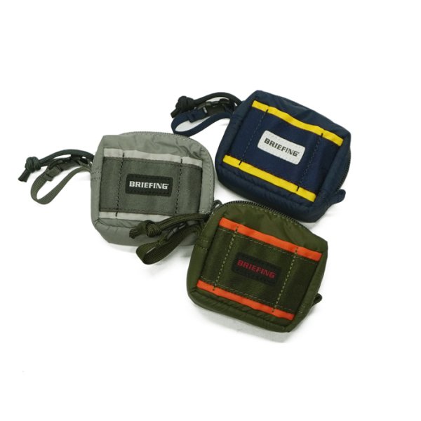 画像1: BRIEFING（ブリーフィング）PP SQUARE GADGET POUCH（PPスクエアガジェットポーチ）/3Color (1)