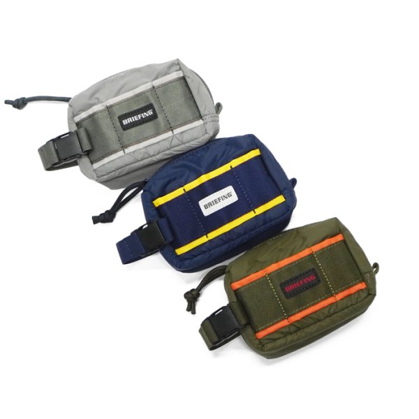 画像1: BRIEFING（ブリーフィング）PP DEVICE POUCH（PPスクエアデヴァイスポーチ）/Sサイズ/3Color (1)