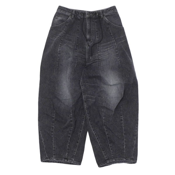 画像1: NEEDLES（ニードルズ）H.D Jean（ヒザデルジーンズ）"12oz Denim" / Black（ブラック） (1)