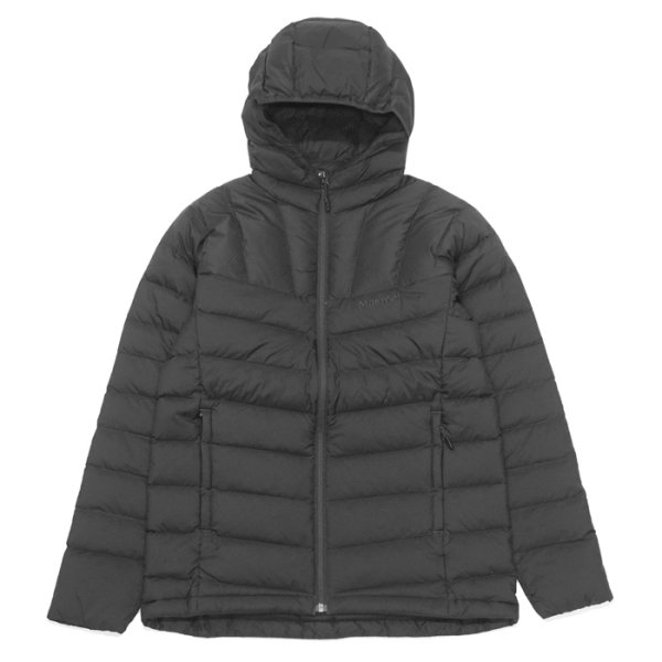 画像1: Marmot(マーモット)Lance Down Hoodie(ランスダウンフーディ)/ Black(ブラック) (1)