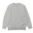 画像1: Yonetomi NEW BASIC（ヨネトミニューベーシック）RIGID CASHMERE SWEATER CREW NECK PULLOVER（リジットカシミアセータークルーネックプルオーバー）/ Top Grey（トップグレー） (1)