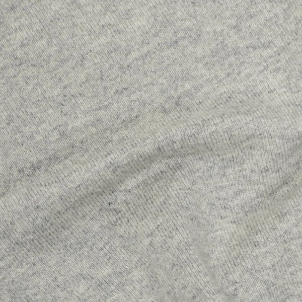 画像6: Yonetomi NEW BASIC（ヨネトミニューベーシック）RIGID CASHMERE SWEATER CREW NECK PULLOVER（リジットカシミアセータークルーネックプルオーバー）/ Grey（トップグレー） (6)